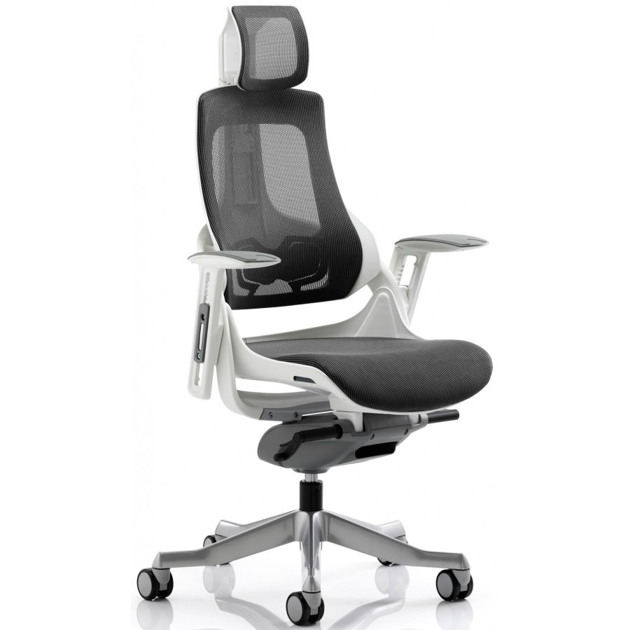 Zouch Charcoal Mesh Ergonomic Office Chair